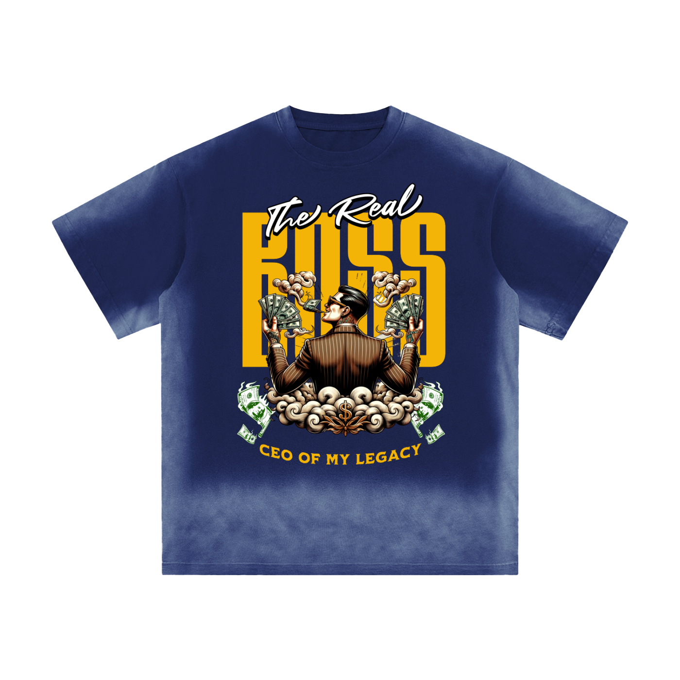 The Real Boss Sunfade Edge T-Shirt