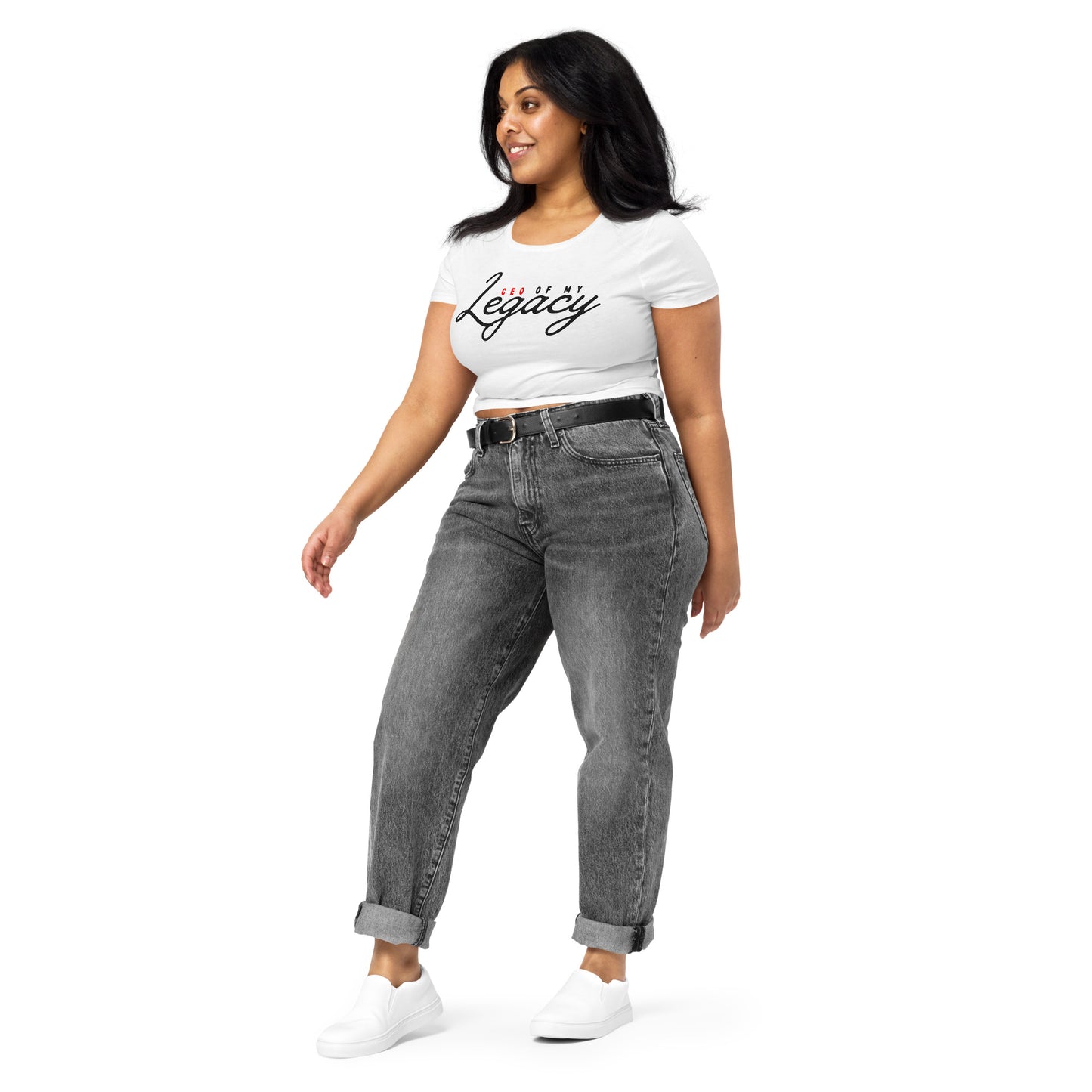 CEO of my Legacy Women’s Crop Tee