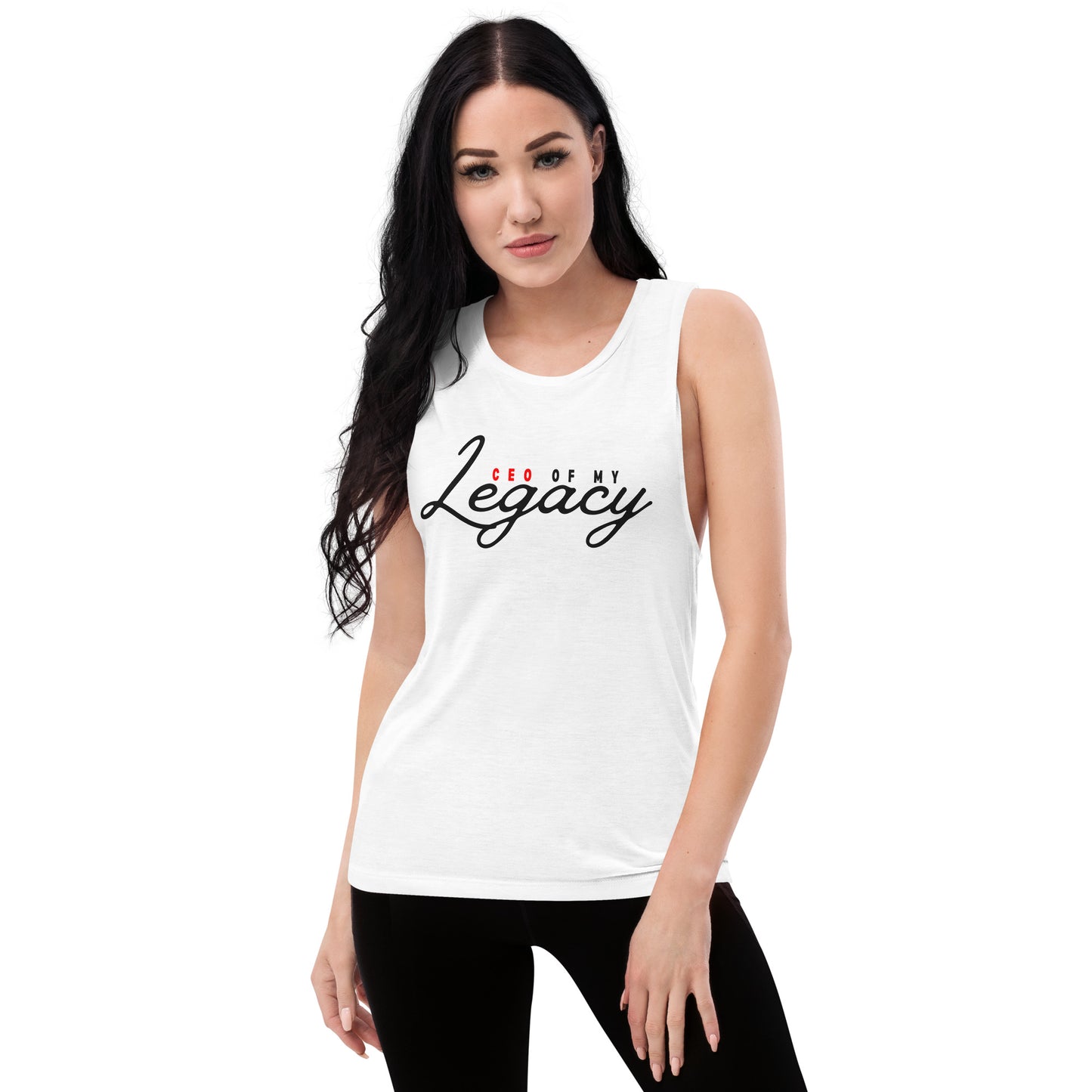 CEO of my Legacy Ladies’ Muscle Tank